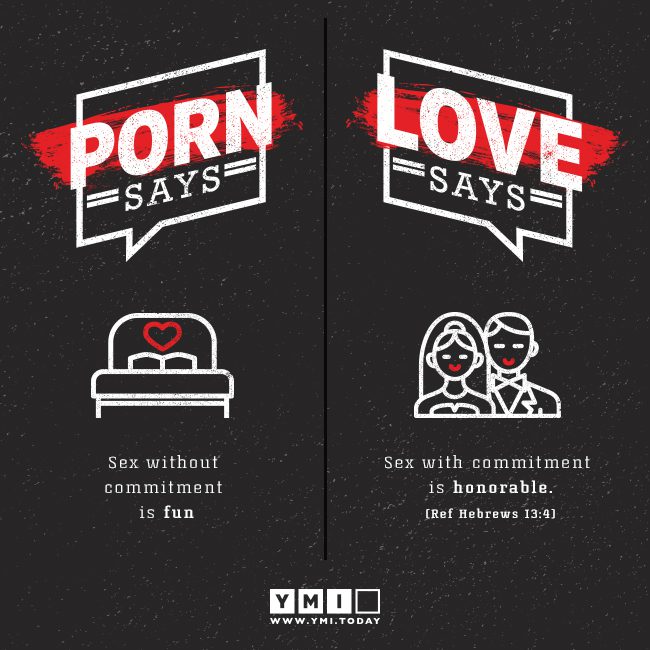 Porn Says Vs Love Says YMI 