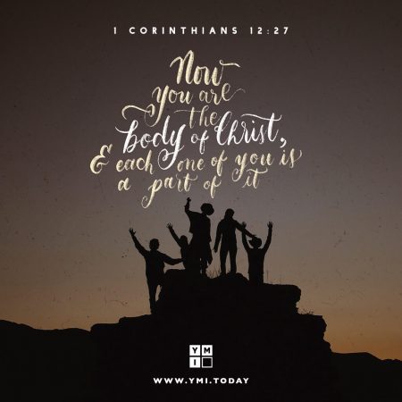 Typography: 1 Corinthians 12:27 - YMI