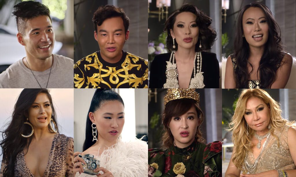 The most extravagant looks from the cast of 'Bling Empire