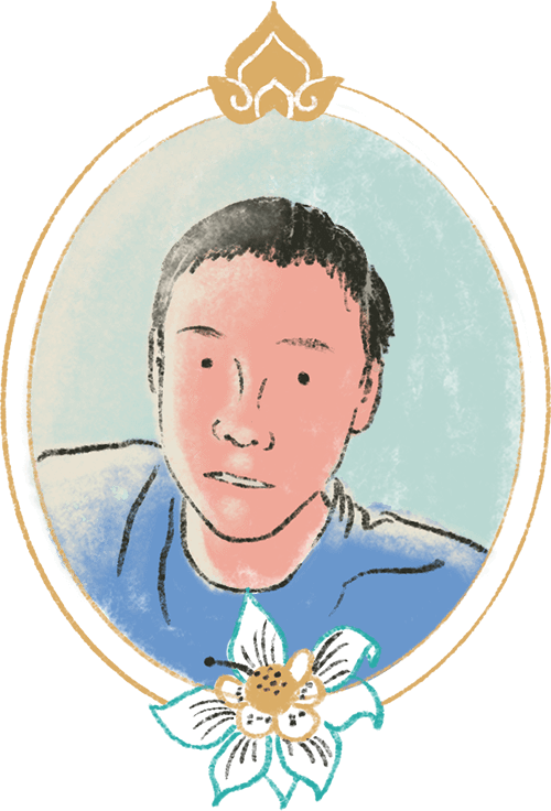 image of a boy, portrait, Thailand