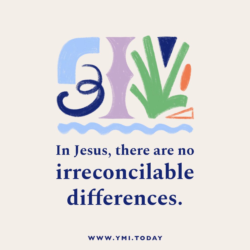 In Jesus, there are no irreconcilable differences
