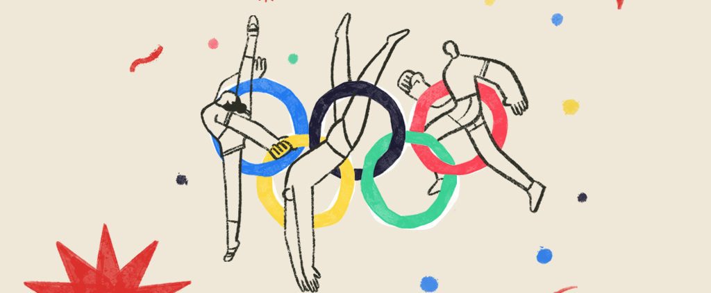 graphic image of olympic