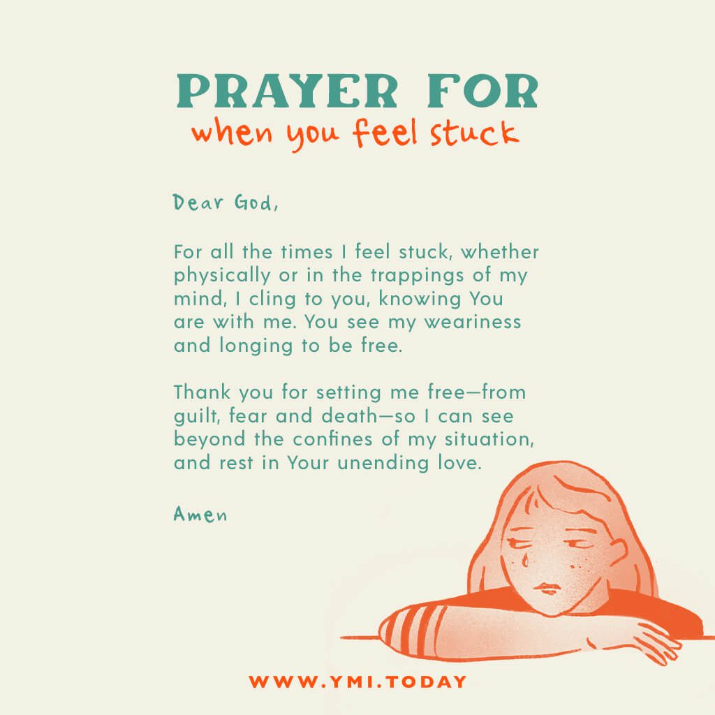 prayer for those who feel stuck
