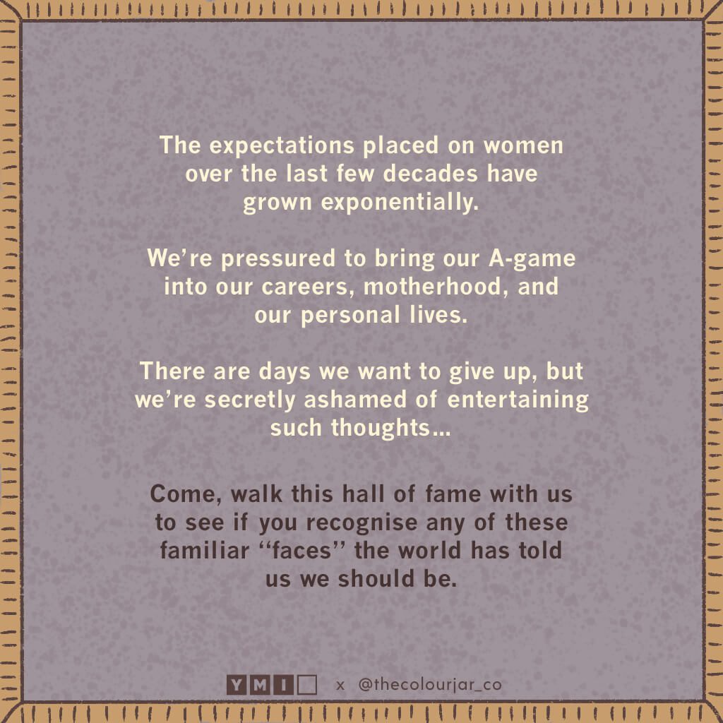 text on expectations placed on women