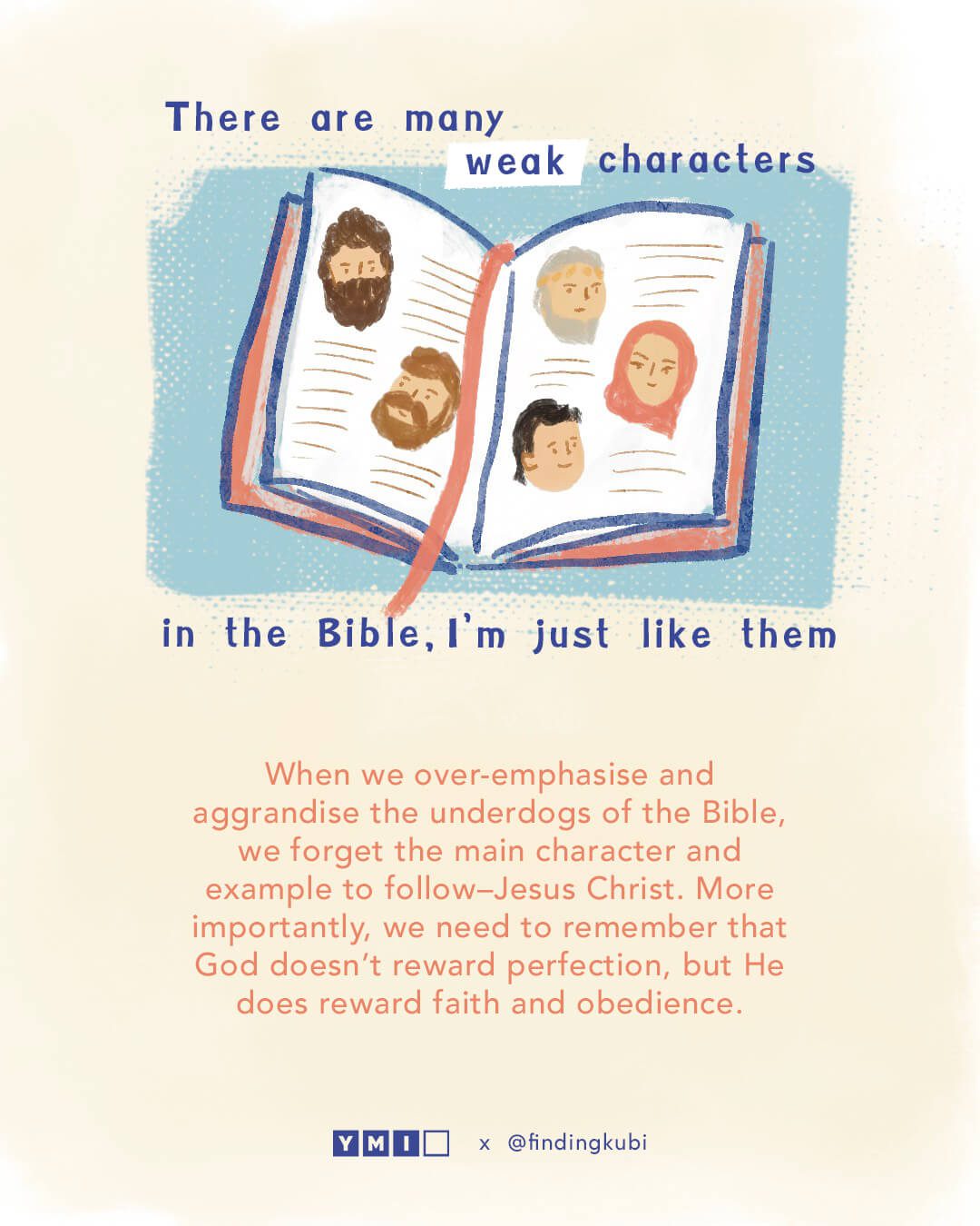 Illustration of bible characters