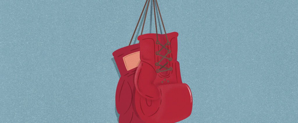 A pair of boxing glove