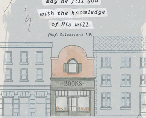 May He fill you with the knowledge of His will. (Ref. Colossians 1:9)