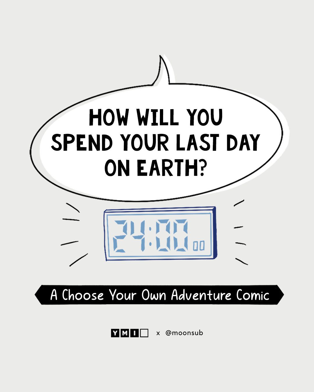 How will you spend your last day on earth?