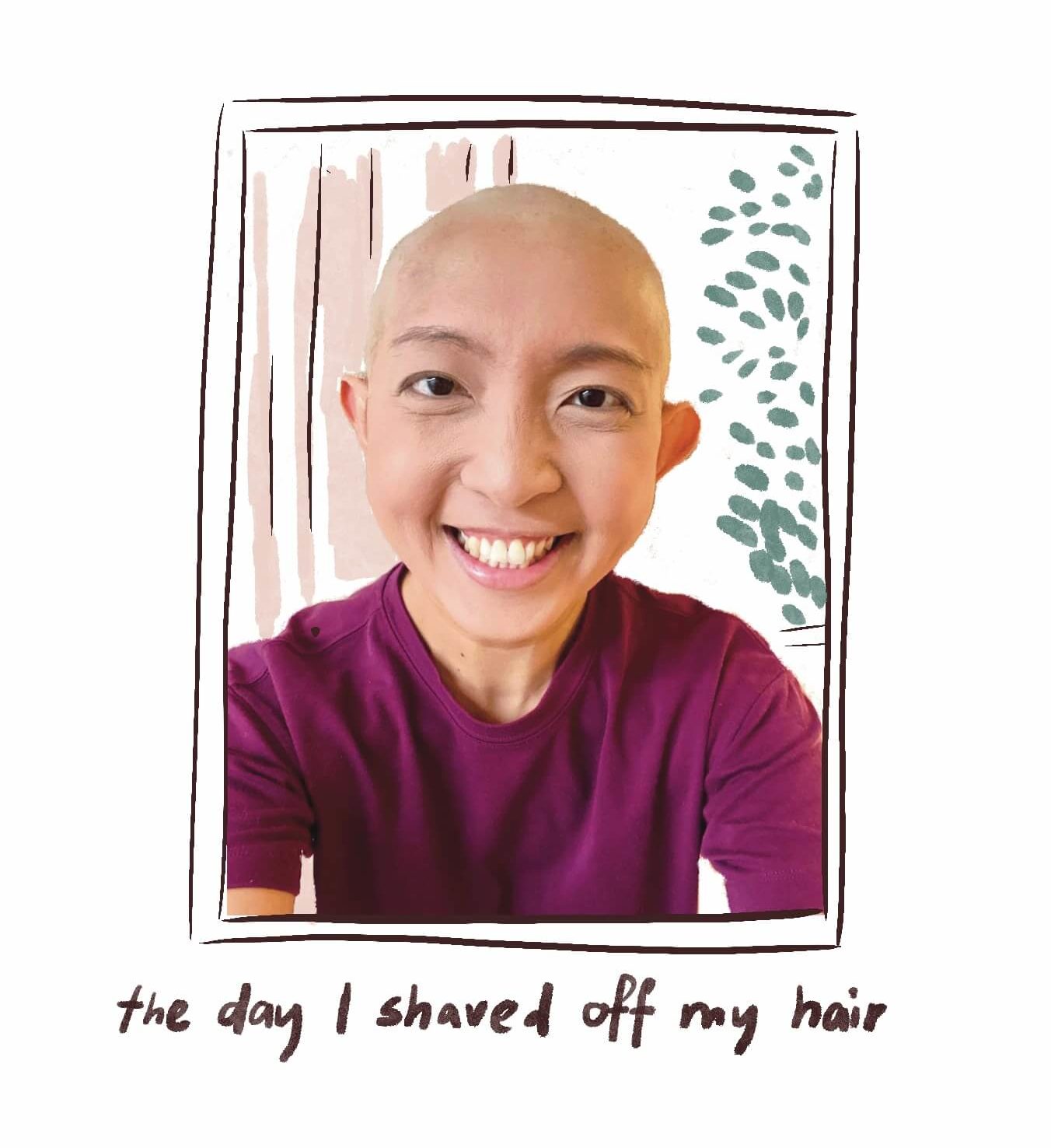 the day I shaved off my hair 
