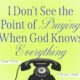 Vintage telephone with conversation with God